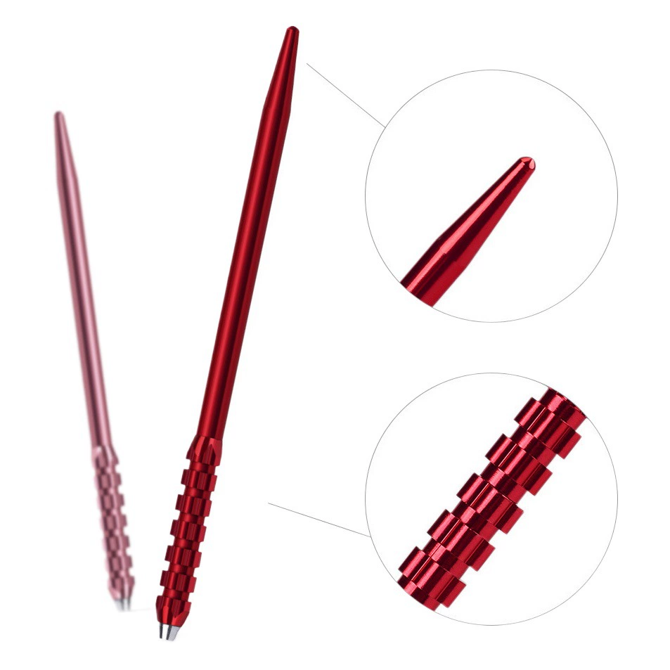 Одиночная голова Бог игла татуировки ручная ручка дротик сплава татуировки вышивка ручка Елочка Татуировка туман ручка завод прямой этикетки