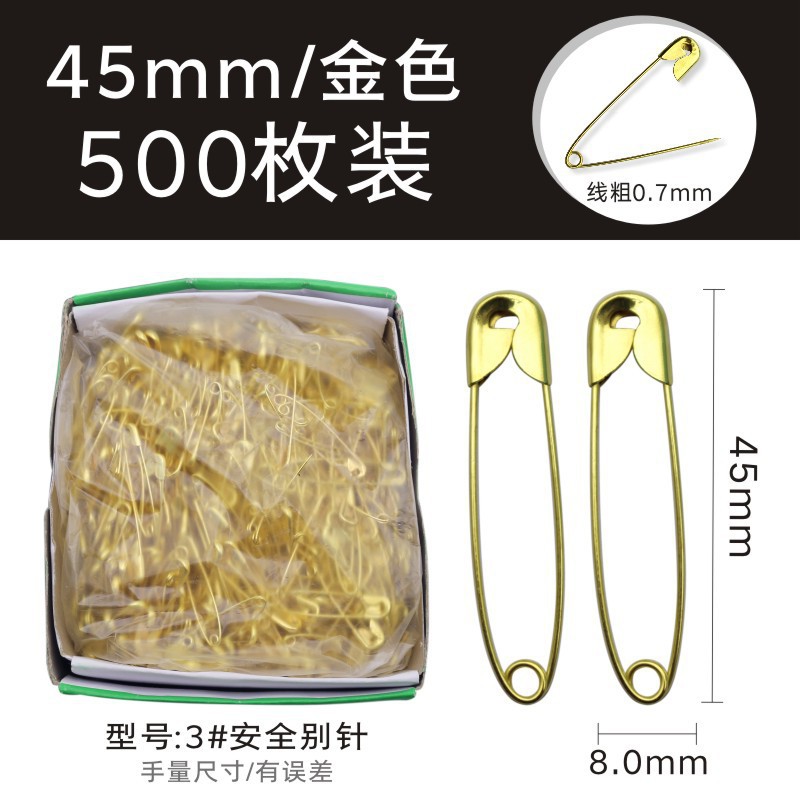 Pin Pin Pin universal Pin de seguridad Pin curvo Pin circular Pin tamaño de ropa Pin grande pequeño