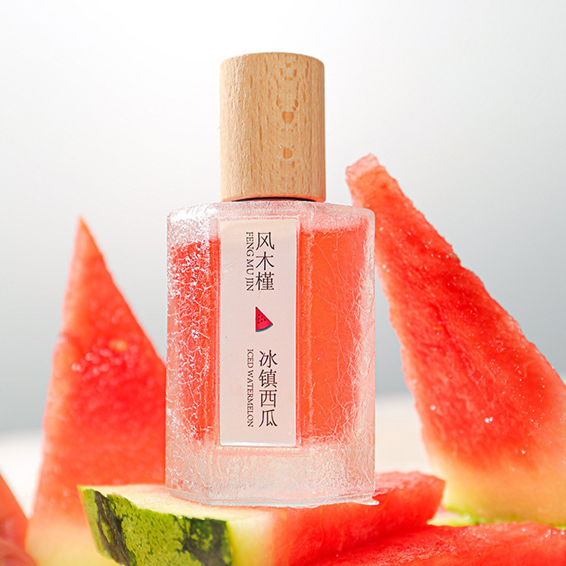 Perfume Women's Peach Iced Watermelon Fruit Fragrance Long-Lasting Fragrance Authentic Street Stall Women's Perfume Wholesale