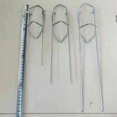 海竿支架立杆器野釣地插支架金屬簡易支架手竿海竿炮台支架批發