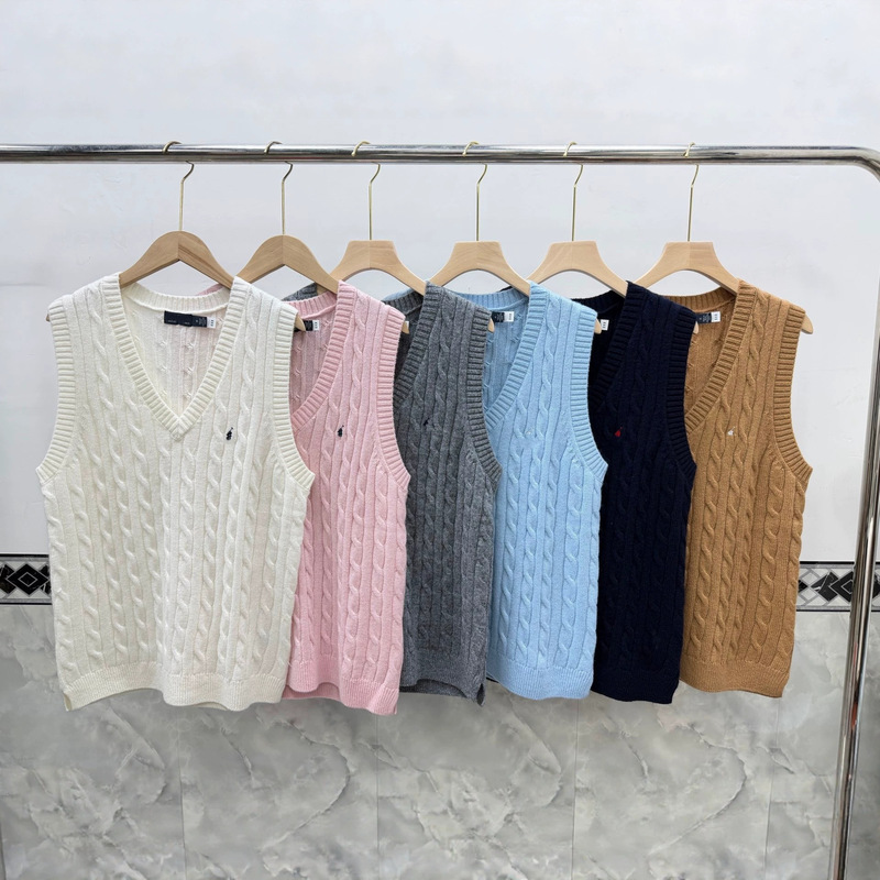 100% pure wool V-neck sweater vest, autumn and winter knitted pullover vest, sleeveless women's vest 100% pure wool V-neck sweater vest, autumn and winter knitted pullover vest, sleeveless women's vest