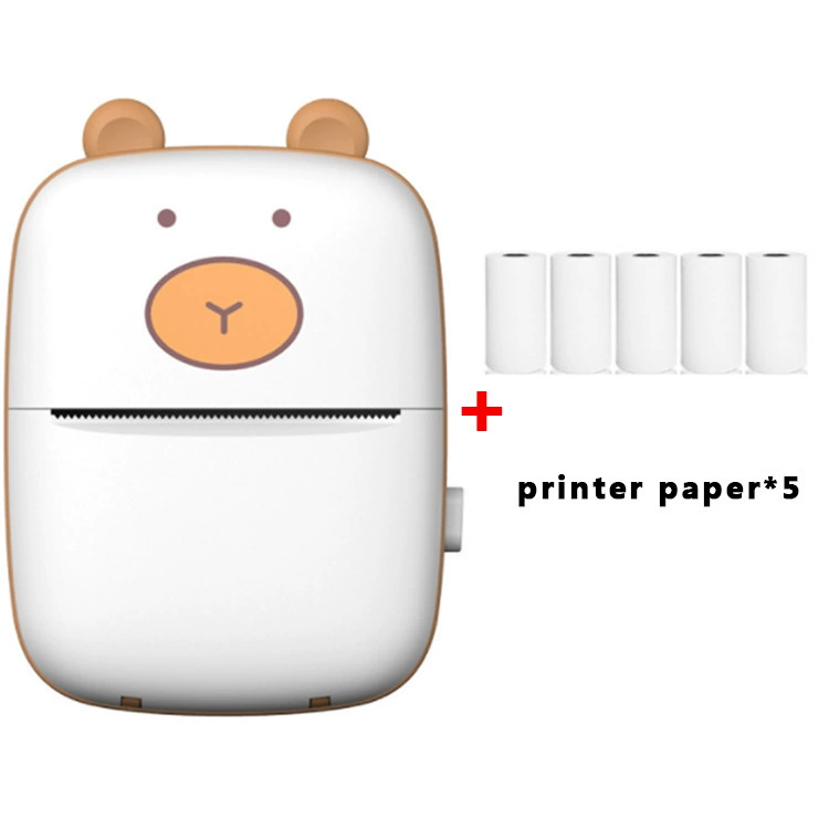 (Cross-border trading), pocket small printer, bluetooth, Birthday gift