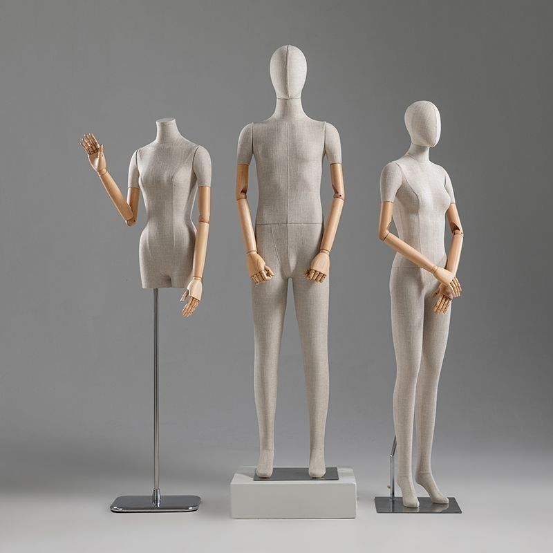 High-End Male and Female Mannequins, Half-Length Mannequins, Window Display Mannequins, Special Mannequins for Clothing Stores, Props for Clothing Stores