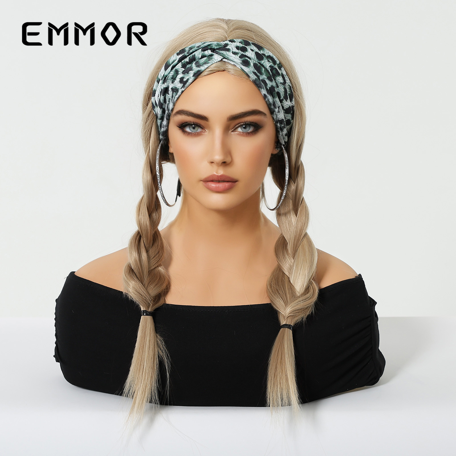 Cabello largo y liso, sin flequillo, marrón dorado, moda natural, venta caliente transfronteriza, pelucas europeas y americanas, cabello completo