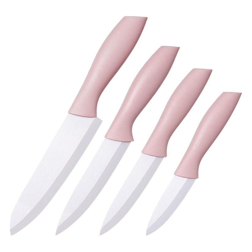 Factory wholesale kitchen household vegetable cutter meat slice knife zirconia fruit knife melon and fruit knife