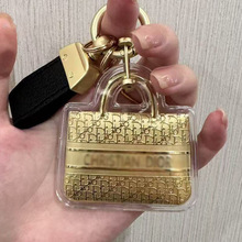 水贝足金999黄金包包挂件钥匙扣手机链挂饰工厂直发批发有量私聊