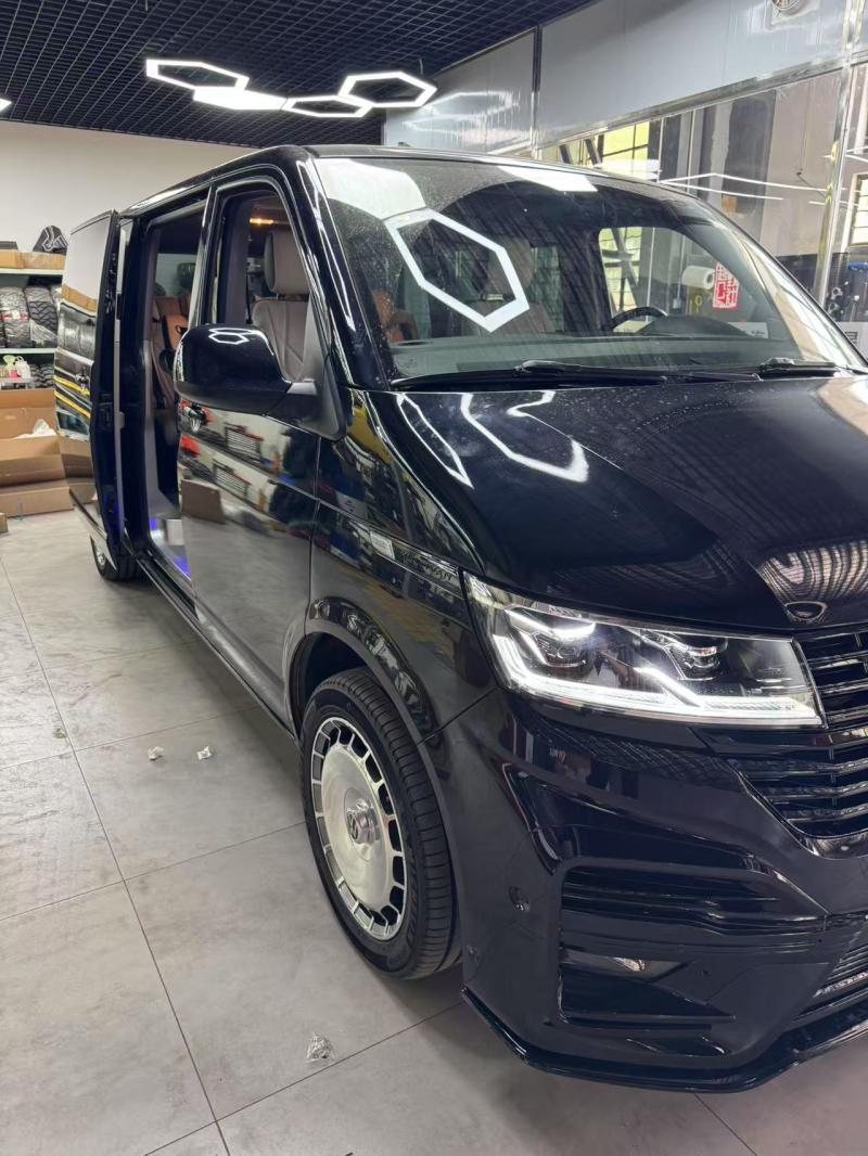 Suitable for Volkswagen Caravelle Multivan T6 T6.1 Abt Overseas R Version Wide Body Kit Front Lip Rear Lip Side Skirts