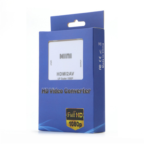 HDMI TO AV converter HD to video HDMI to AV converter supports 1080P