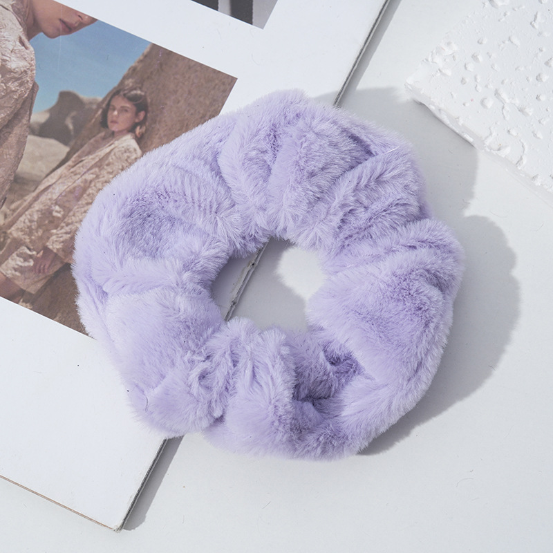 29*토끼털 루프-라이트 퍼플