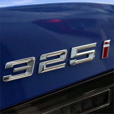 BMW 3 Series 316Li 318Li 320Li 325Li 330Li car emblem and tail emblem, English lettering (Car logo) - standard-325i20-23