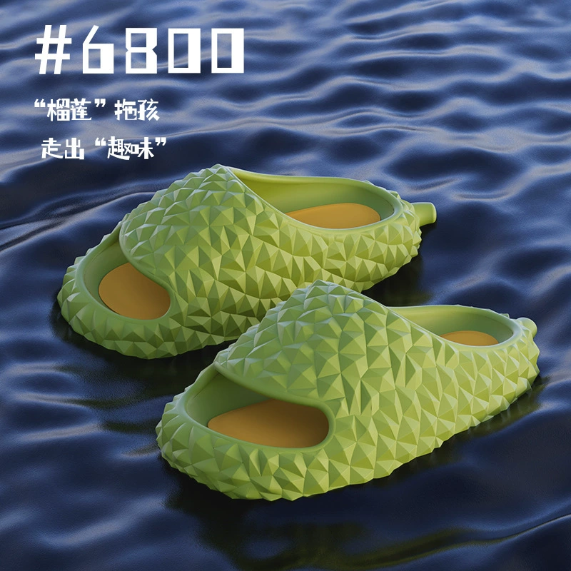 Женские парные тапочки NANBO Wan с изображением интернет-знаменитостей, летние Нескользящие тапочки из дуриана EVA, домашние и уличные тапочки для мужчин