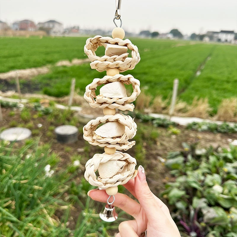 Соломенная игрушка, можно кусать, набор из 3 штук