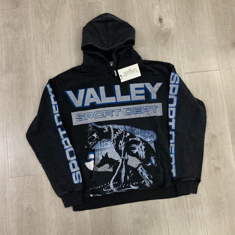 外贸跨境  男女Vale Big Widow Zip Up Hoodie蜘蛛网印花开衫卫衣|undefined