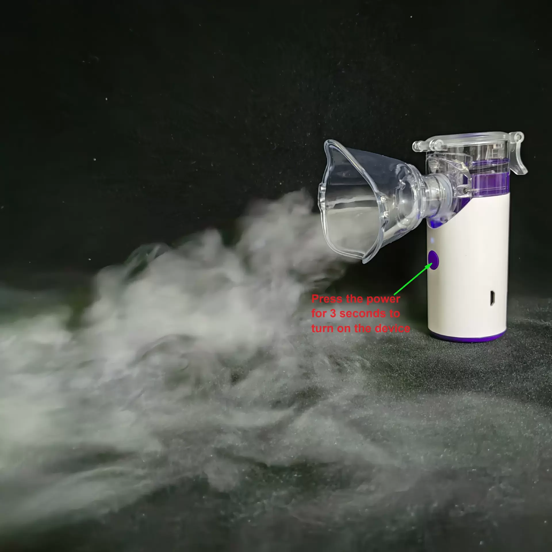 my-123手持充电雾化-加湿器，喷雾器、雾化器，保湿 润鼻、咽喉