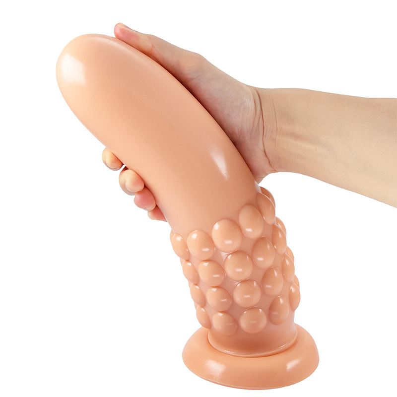 J214 gran grano anal plug masaje palo adulto alternativa anal dilatador juguete en forma de pene femenino