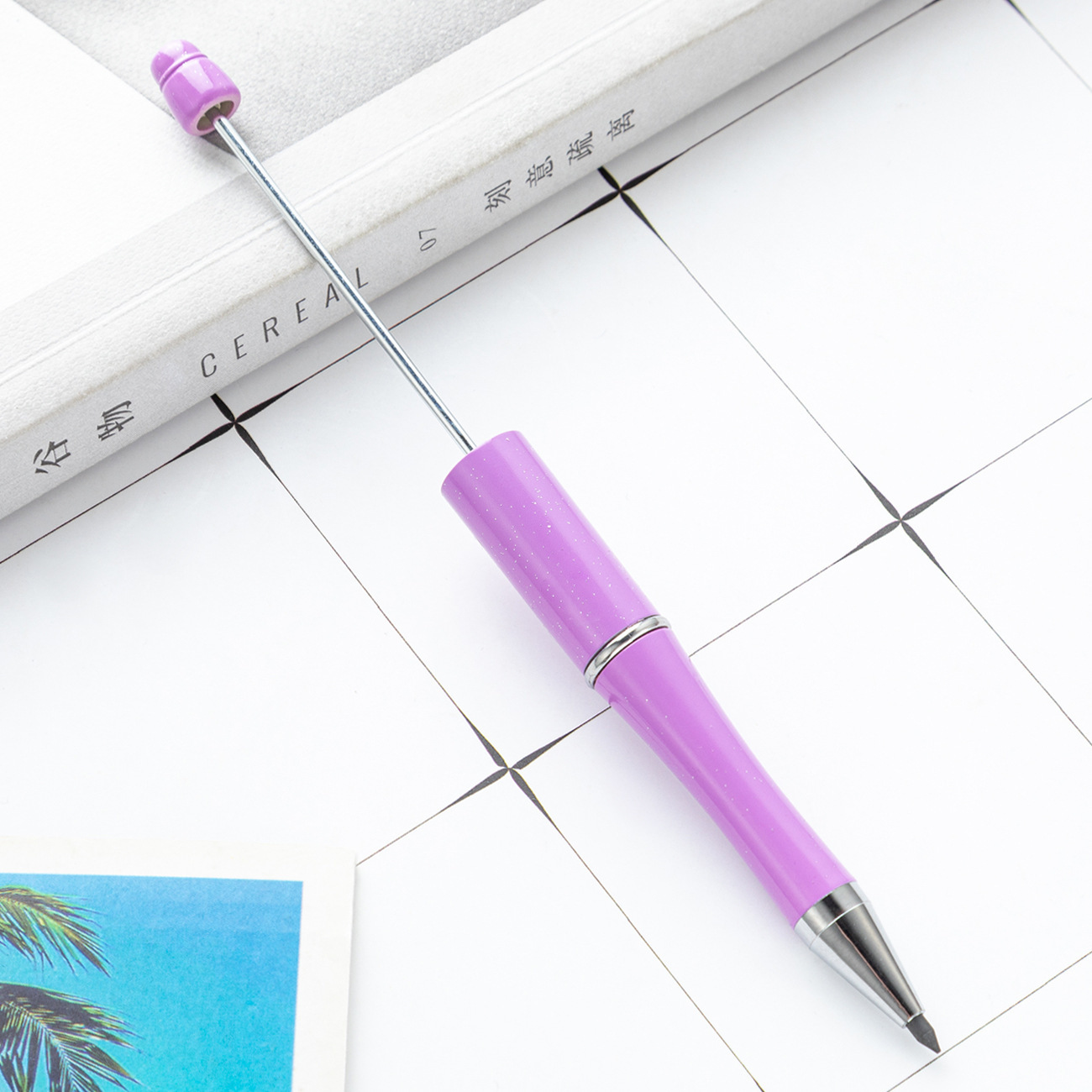 Pluma de plástico creativa para escribir dibujo sin cortar sin tinta para escribir lápiz continuo publicidad de regalos de eventos