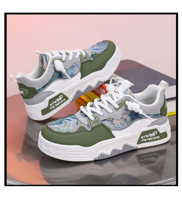 Atmungsaktive Herrenschuhe für den Sommer, vielseitig einsetzbar für Studenten, Sport, hohe Sohlen, lässig, kleine weiße, China-Chic-Boardschuhe,_voghion.com