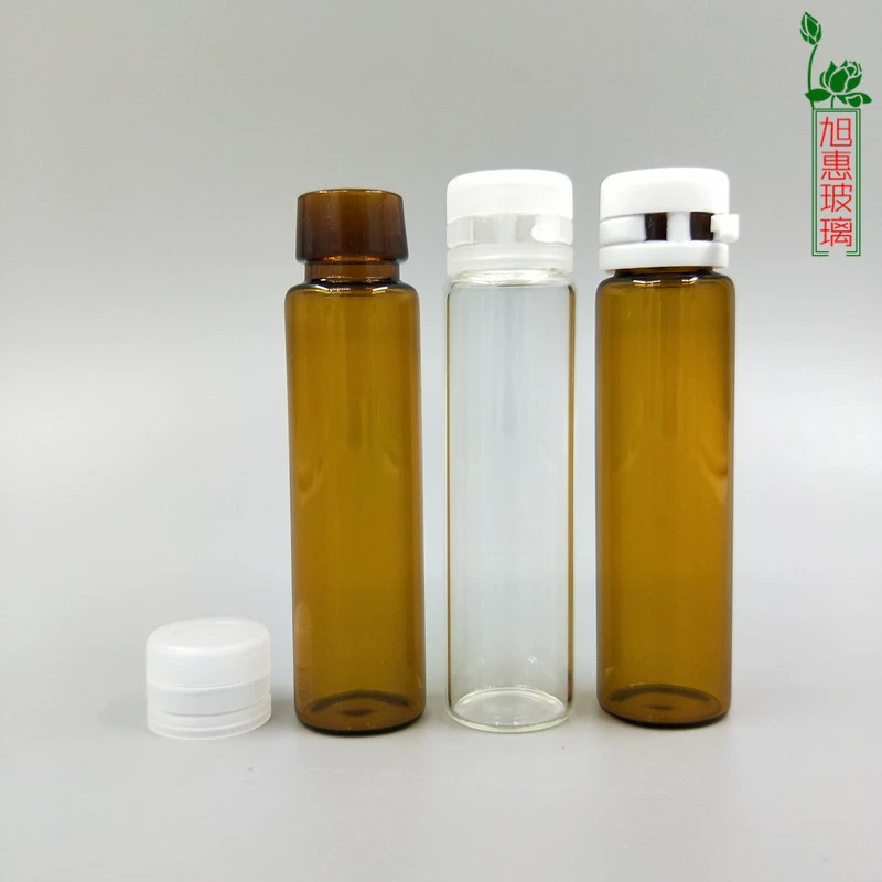 10 мл жидкость для полости рта, прозрачная коричневая трубка, стеклянная пустая бутылка с отрывной крышкой, соковое масло, косметическая бутылка для розлива
