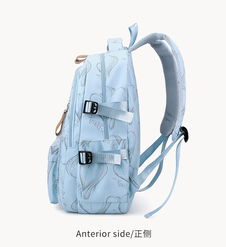 New Backpack Men Women Students Bag School Backpack Lightweight Large Capacity Shoulder Bag Outdoor Travel Commuter Pack