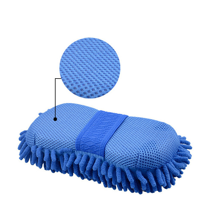 Fábrica directa de guantes de lavado de coches de lana de coral, esponja de limpieza de automóviles, esponja de coral para automóviles image 5