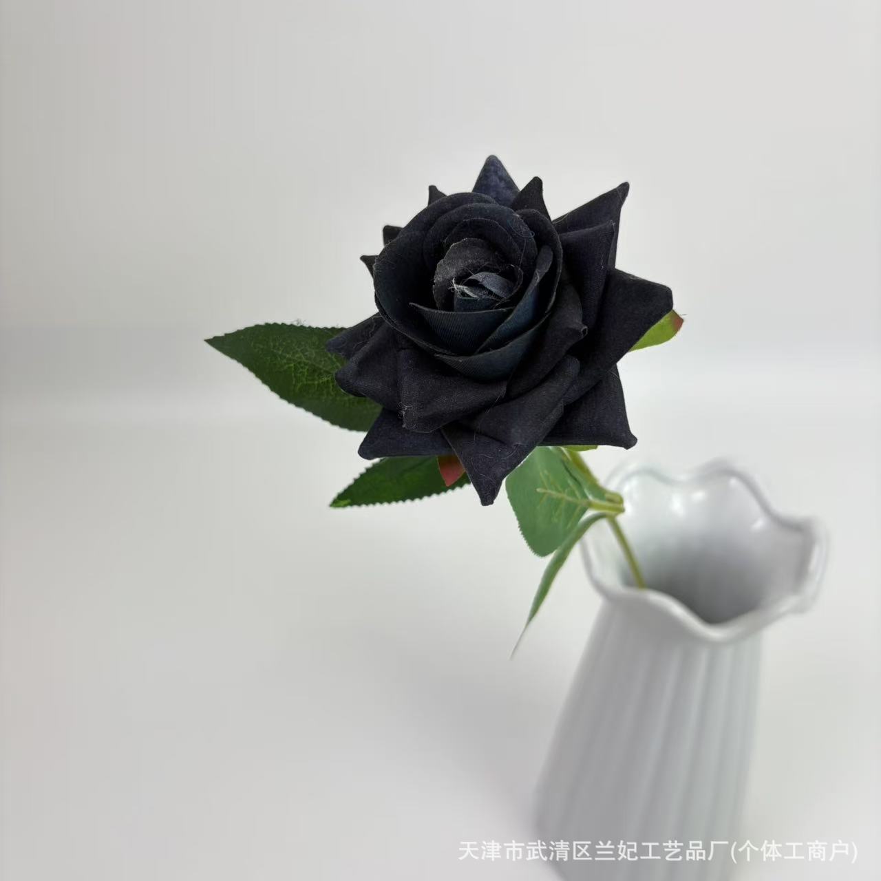 Simulación de tela de terciopelo pequeño ángulo rosa de San Valentín en el hogar hotel boda rosa decoración de pared flores de seda flores falsas