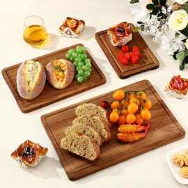 木制牛排板木制餐盘披萨盘西餐盘面包板寿司家用牛排盘牛排砧板