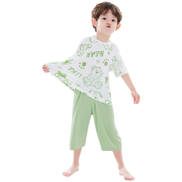 Children's summer thin pijama for boys