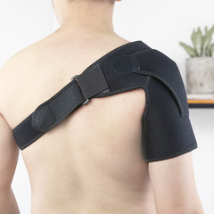 Sports shoulder pads basketball weightlifting dual shoulder badminton breathable shoulder pads warm room cold prevention sports protective equipment