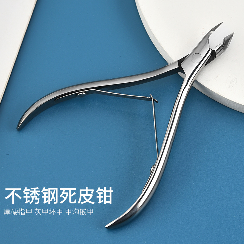 Factory wholesale stainless steel superior quality Olecranon pliers trim Paronychia Ingrown Toenails Dedicated Pedicure Olecranon nail clippers