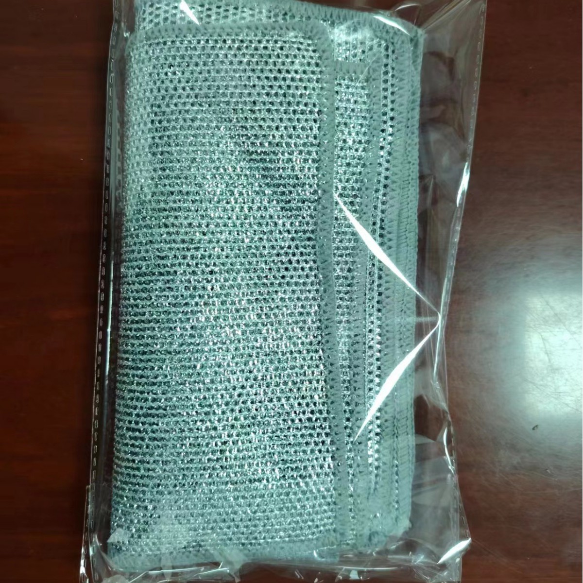 Alambre de acero paño plato reemplazar bola de acero paño de limpieza del hogar malla antiadherente aceite trapo cocina plato olla de lavado