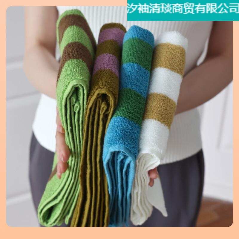Vintage-Style Fine Striped Towel, Combed Cotton Class a Simple Combed Cotton Towel, Bathroom Absorbent Bath Towel Direct Source Vintage-Style Fine Striped Towel, Combed Cotton Class a Simple Combed Cotton Towel, Bathroom Absorbent Bath Towel Direct Source