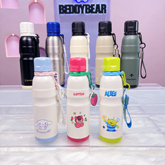 カップベア スポーツカップ 子供と大人用 保温カップ アウトドア ウォーターボトル 赤ちゃん 学生 飲料水用 かわいい アウトドア ポータブル