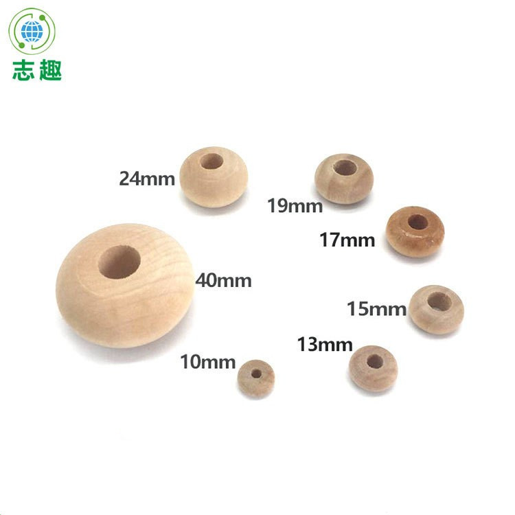 Abacus from natural wood