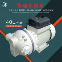 抽酒泵 酒精泵家用商用自吸水泵大流量甲醇乙醇抽酒器化工泵220v