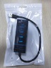 Pearlescent bag packing 0.3 m black