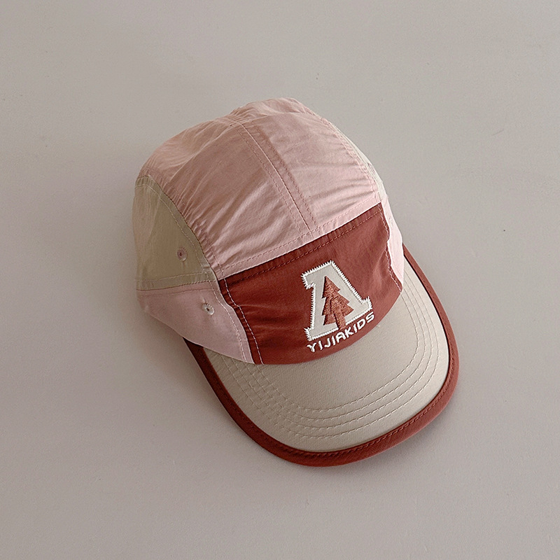 letras de moda coreana para niños primavera y verano sombrero de lengua de pato para bebés de sexo masculino y femenino sombrero de béisbol de sombrero de sombra universal