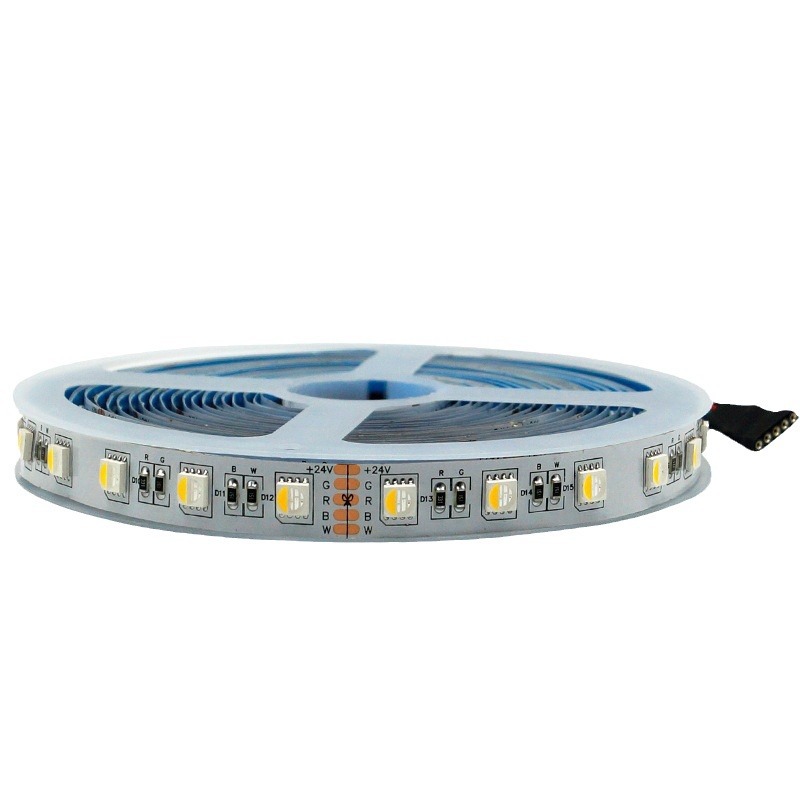 5050RGBW correa de luz colorida 4 en 1 parche de respiración gradiente DMX512 barra de luz LED de consola 12V / 24V goteo