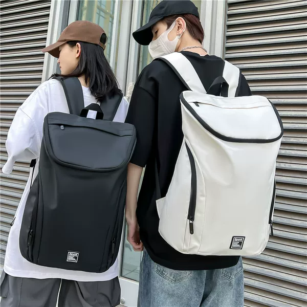 Large-Capacity Simple Backpack for Men 2024 New Style Backpack for Women High School Students and College Students Travel Bag Business Travel School Bag