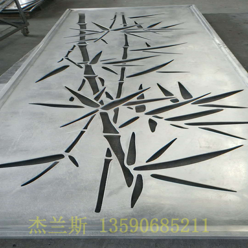 造型铝方通制作厂家 制造厂家烤漆铝单板 杰兰斯 商场墙面木纹铝