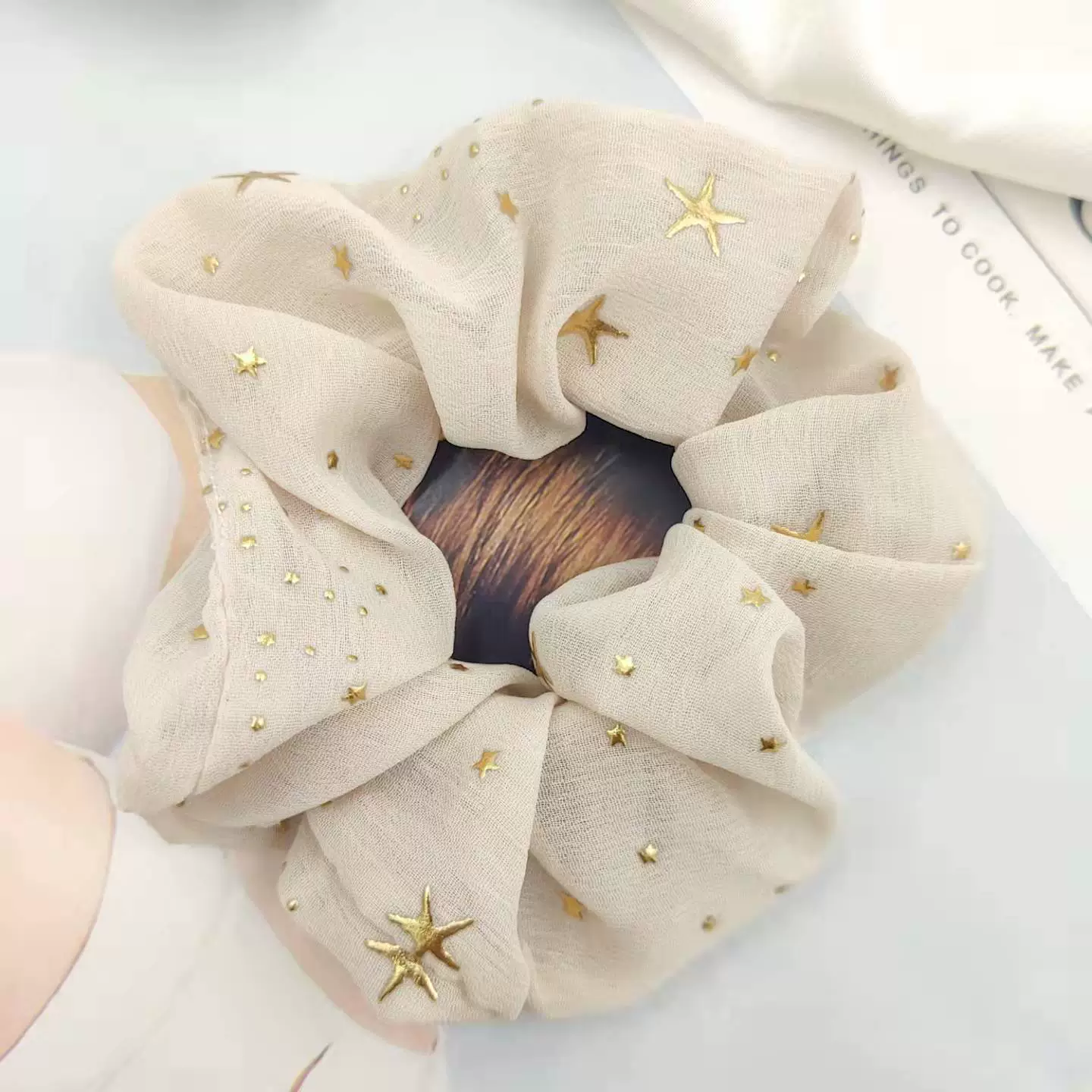 Корея волосы прожиг large intestine hair ribbon полосы галстук голова верёвка сеть красный девочка полный жир кишечника шарик волосы кольцо оптом