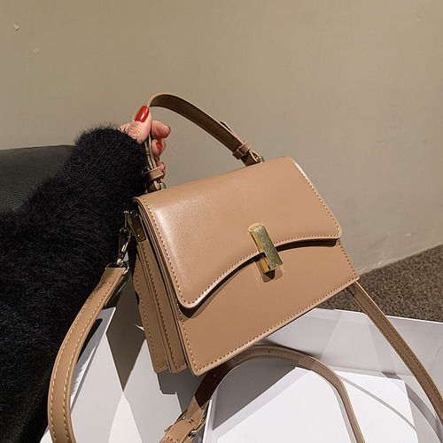 French niche fashion foreign style portable small square bag internet celebrity 2024 new spring women's shoulder crossbody armpit bag