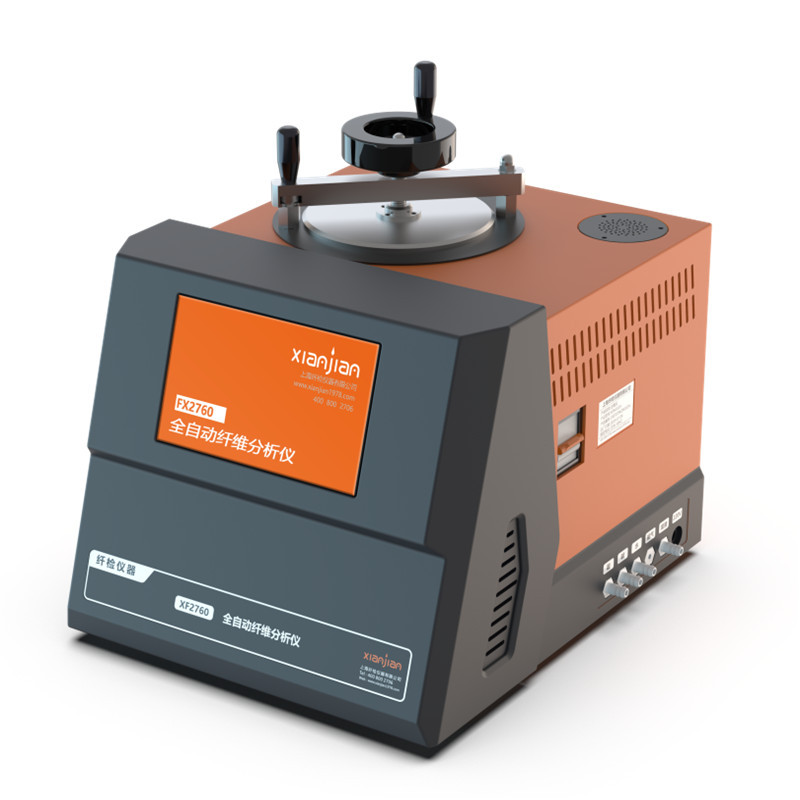 上海纤检XF2760全自动纤维分析仪 12样粗纤维酸性洗涤纤维测定仪