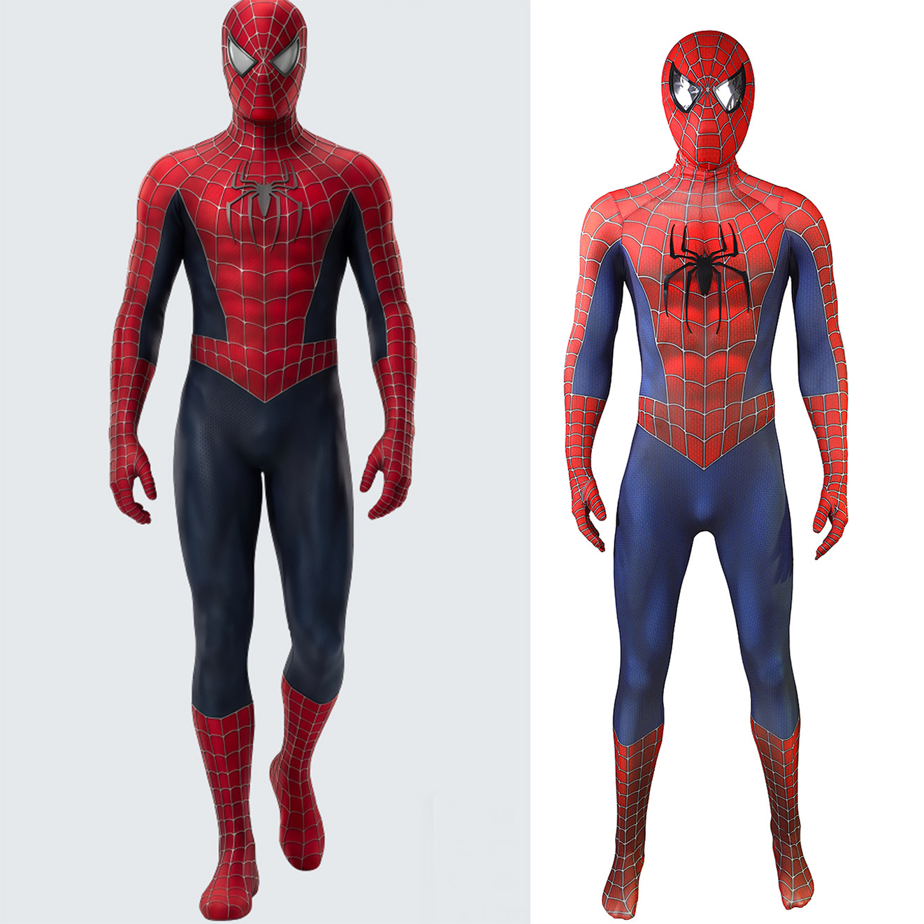 复仇者联盟5托比万圣节蜘蛛侠胸前带立体LOGO蜘蛛cosplay