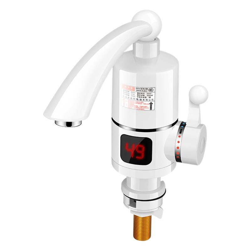 Grifo de agua caliente instantánea con pantalla digital Diqian – regalo para eventos de ventas, calentador pequeño para cocina. image 1