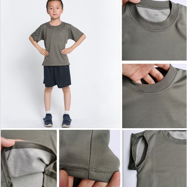 Summer children's set, short sleeve T-shirt, quick dry suit, with short sleeve 4