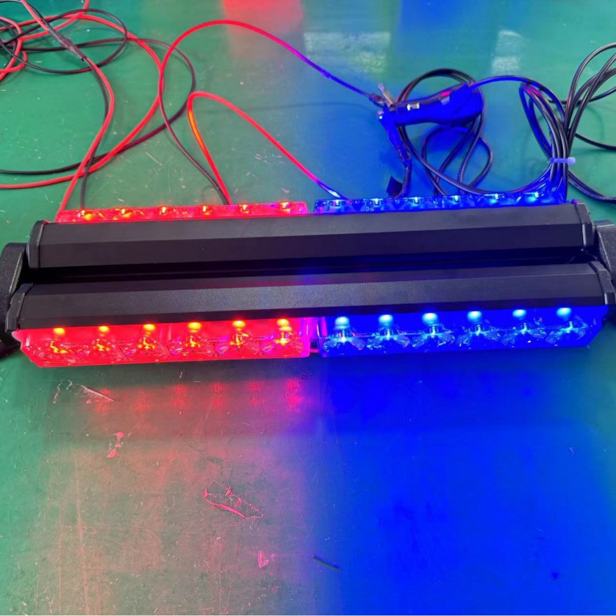 Y999双面棍子灯超亮警示灯救援车消防车抢险车高速拖车吸顶大功率