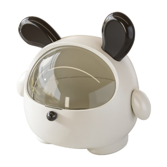 Desktop Trash Can Cartoon Creative Office Multifunctional Hairpin Candy Advanced Sense Cute Plastic Storage Box