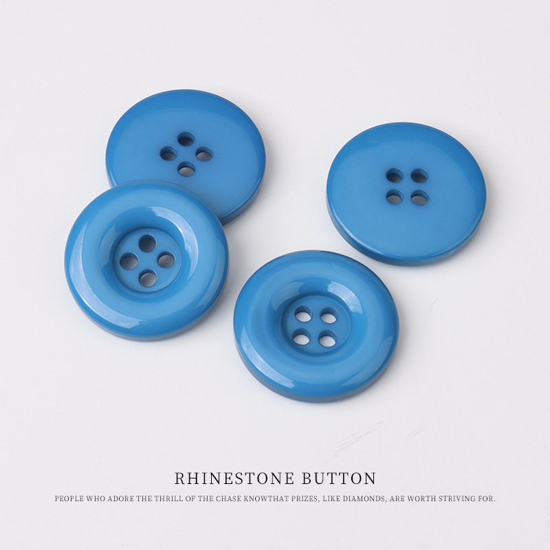 레이크 블루 * 15mm * 라운드