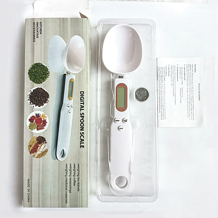 Трансграничная ложка весы Домашние портативные кухонные весы Точная электронная мерная ложка грамм Электронные весы Мини-выпечка ингредиентов