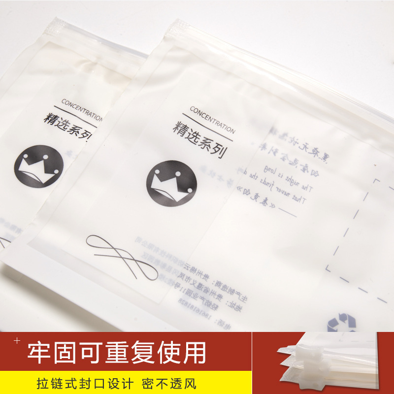 A pre-made zipper bag for dropshipping